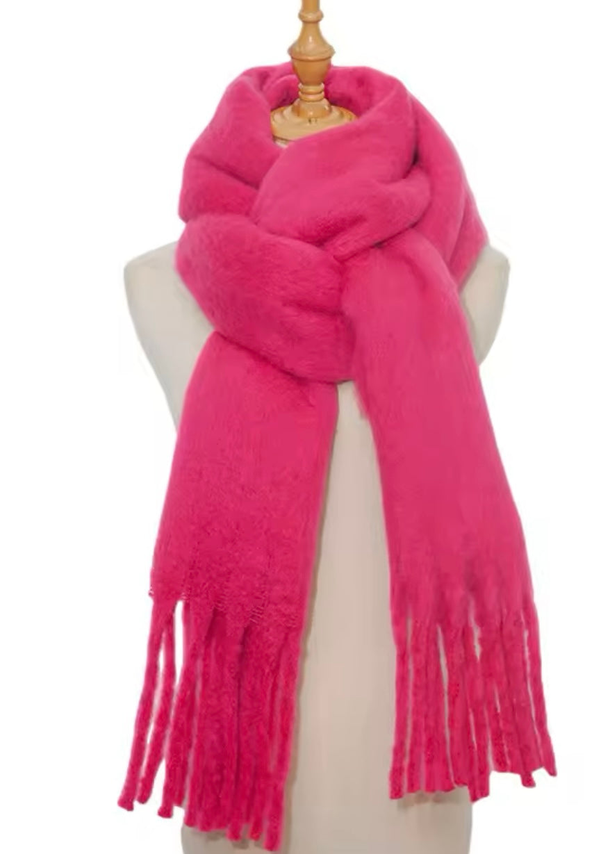 BUFANDA LANA ANGORA