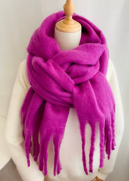 BUFANDA LANA ANGORA