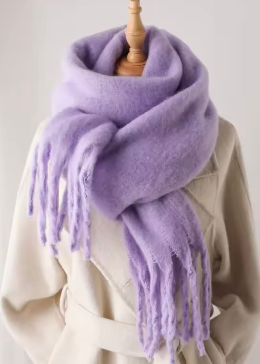 BUFANDA LANA ANGORA