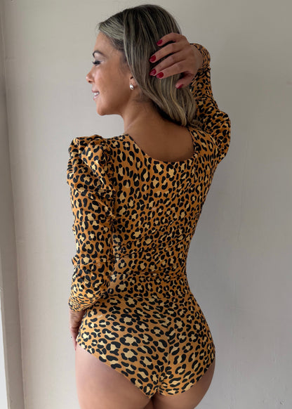BODY MODELADOR ANIMAL PRINT QUEEN