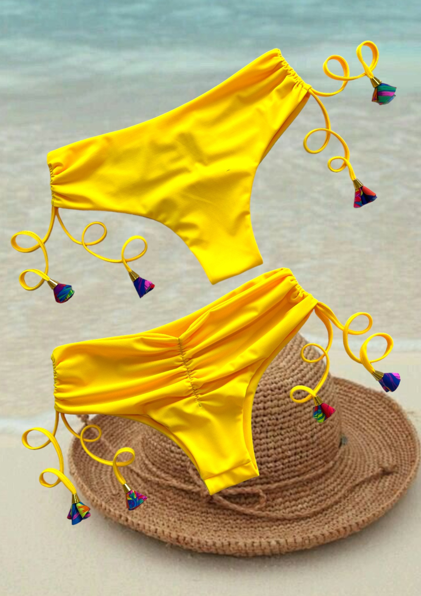 BOTTOM PANTALETA CRUNSH TIRO AJUSTABLE