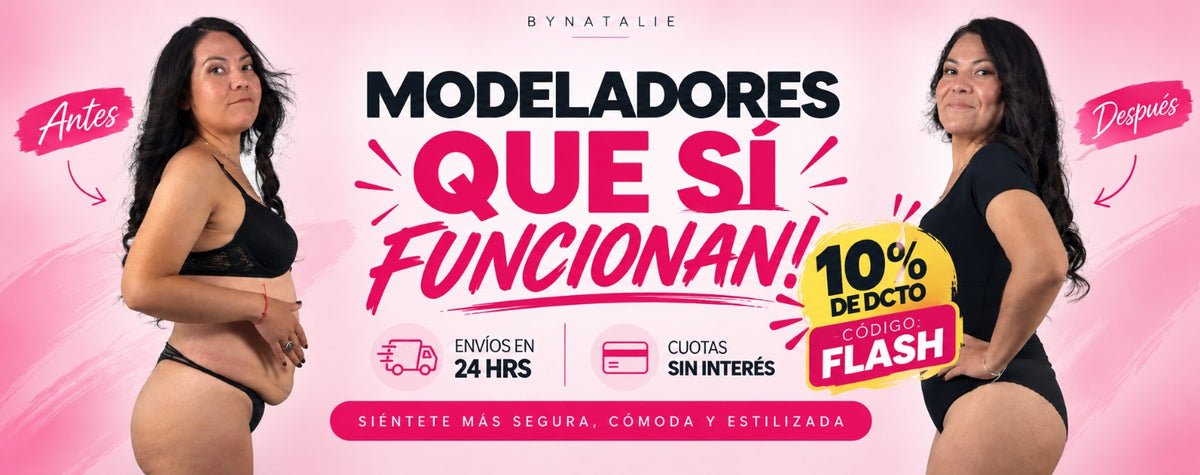 Modeladores que sí funcionan: antes y después. 10% de descuento con el código FLASH