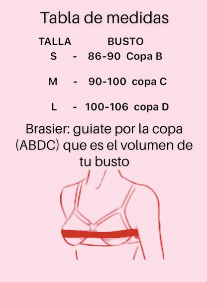 BRASIER VOLADOS HEART FLAMINGOS
